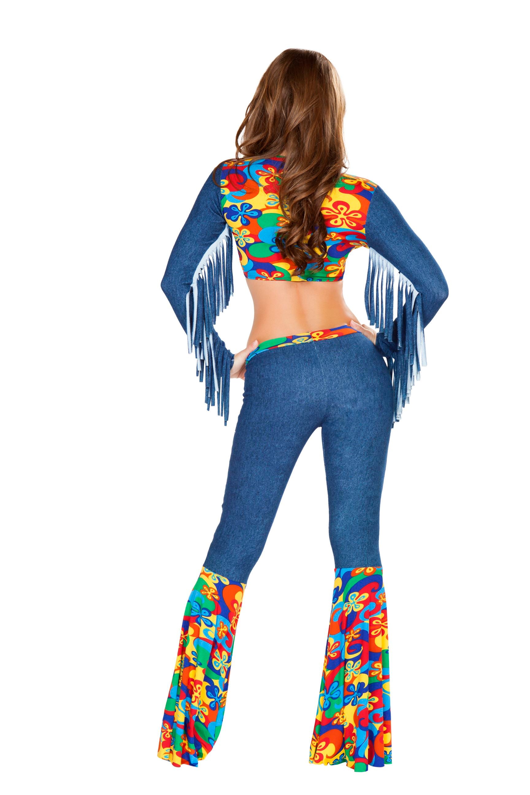 Groovy Love Child Woman Costume by Roma Costumes only at  TeeJayTraders.com - Image 2