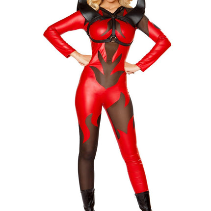 Fired Up Devil Women Costume by Roma Costumes only at  TeeJayTraders.com
