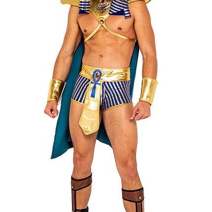Pharaoh of Egyptian King Men Costume by Roma Costumes only at  TeeJayTraders.com