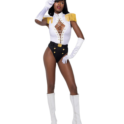 Nautical Sailor Captain Women Costume by Roma Costumes only at  TeeJayTraders.com