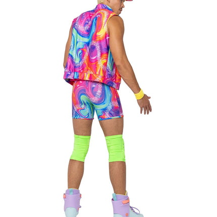 Retro Rollerblade Stud Men Costume by Roma Costumes only at  TeeJayTraders.com - Image 2