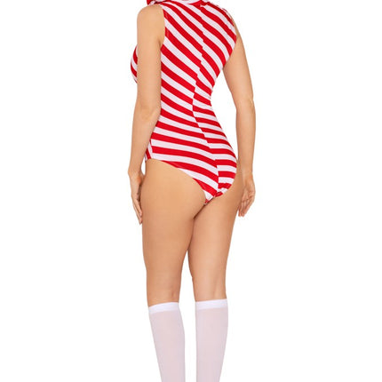 Candy Cane Cutie Woman Costume by Roma Costumes only at  TeeJayTraders.com - Image 2