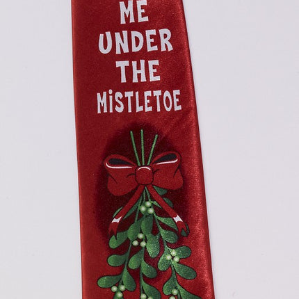 Christmas Tie Mistletoe by Rubies only at  TeeJayTraders.com