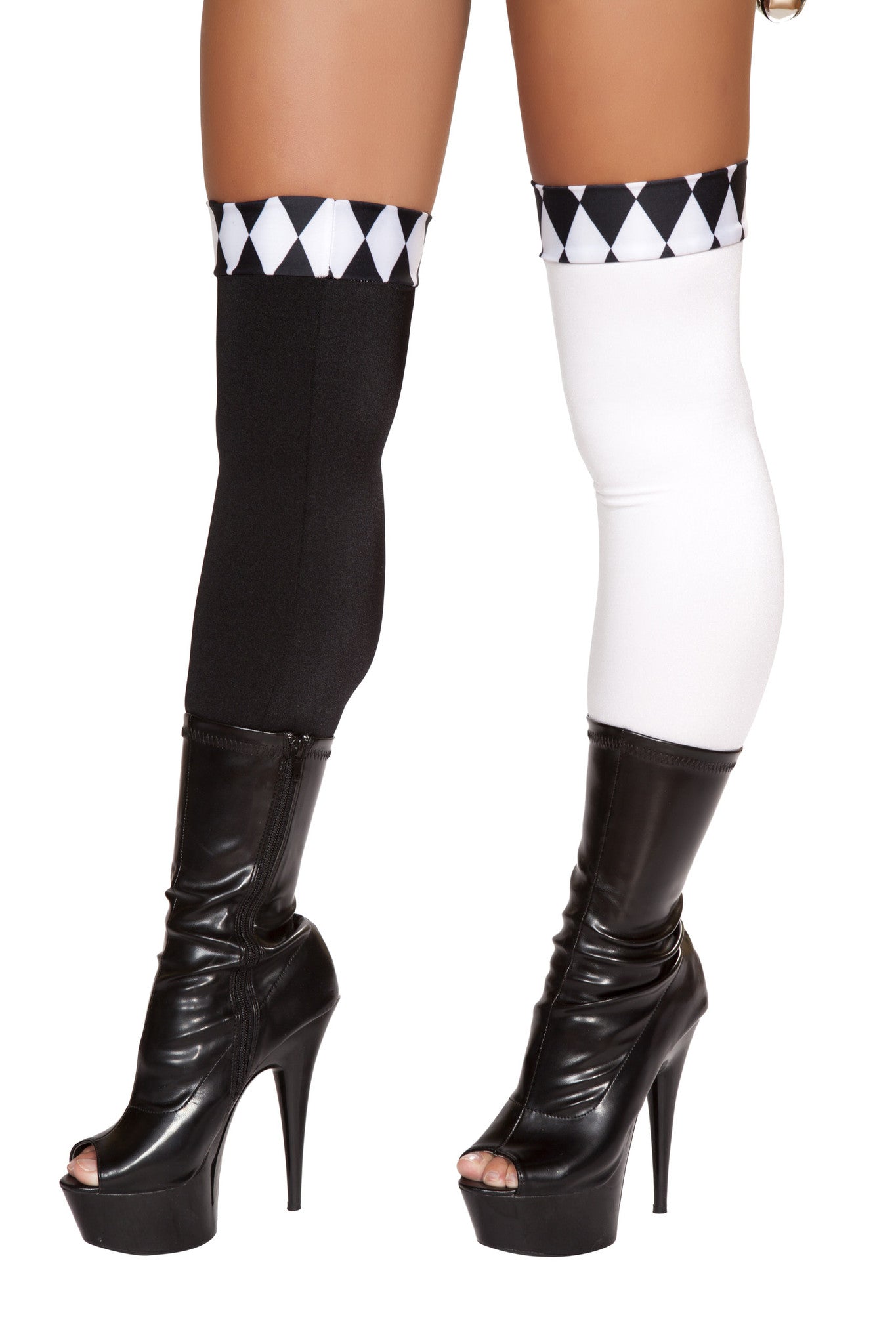 Wicked Jester Stockings by Roma Costumes only at  TeeJayTraders.com