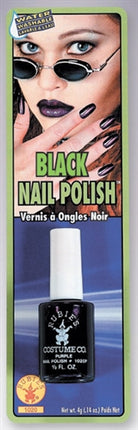 Black Nail Polish by Rubies Costumes only at  TeeJayTraders.com