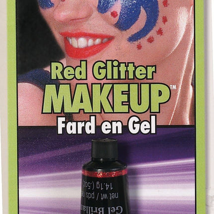 Red Glitter Makeup by Rubies Costumes only at  TeeJayTraders.com