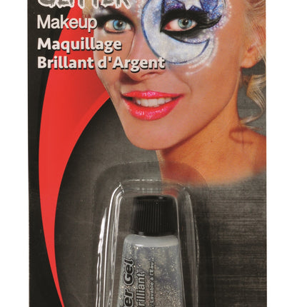 Silver Glitter Makeup by Rubies Costumes only at  TeeJayTraders.com