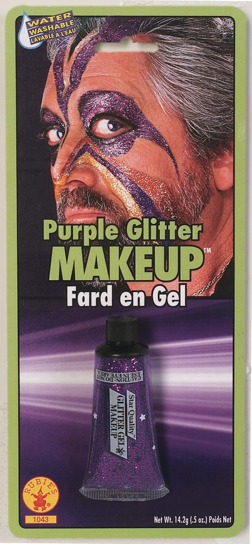 Purple Glitter Makeup by Rubies Costumes only at  TeeJayTraders.com