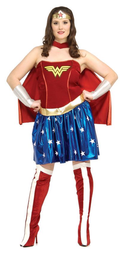 Wonder Woman Plus Costume by Rubies costumes only at  TeeJayTraders.com