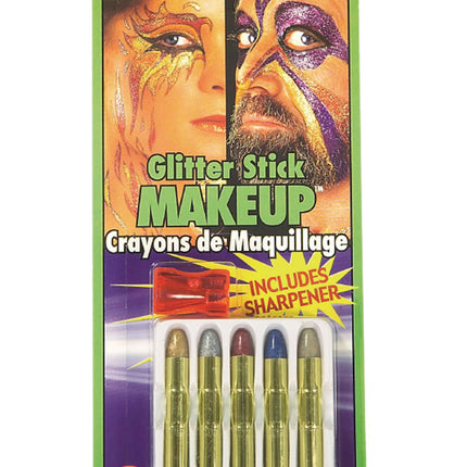 Glitter Makeup Sticks by Rubies Costumes only at  TeeJayTraders.com