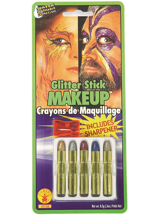 Glitter Makeup Sticks by Rubies Costumes only at  TeeJayTraders.com