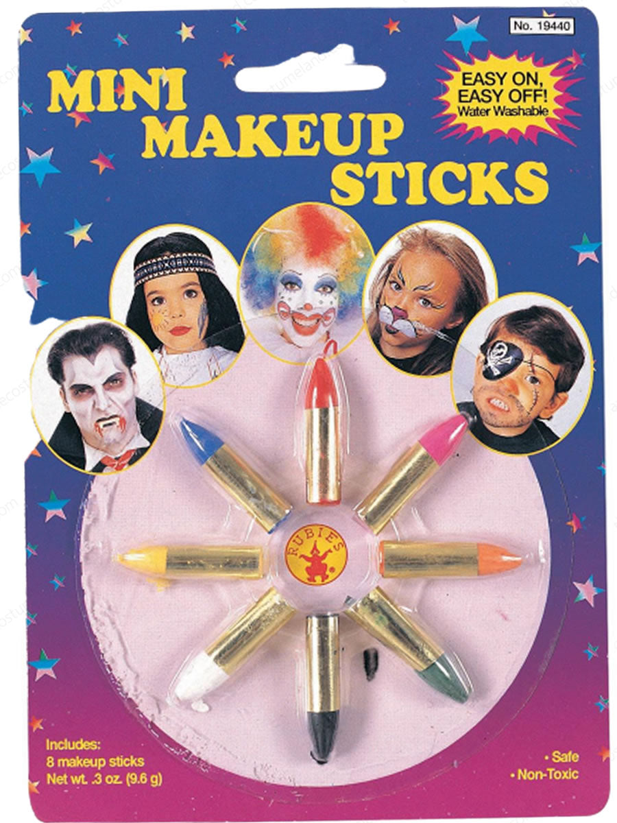 Makeup Mini Sticks by Rubies Costumes only at  TeeJayTraders.com