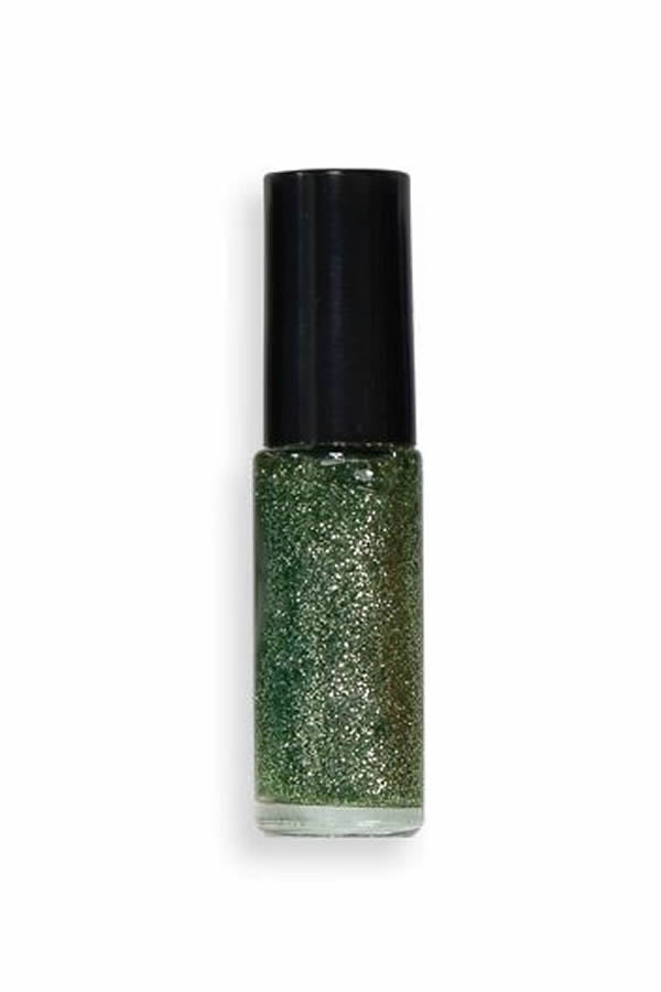 Green Glitter Secret Wishes Nail Polish by Rubies only at  TeeJayTraders.com