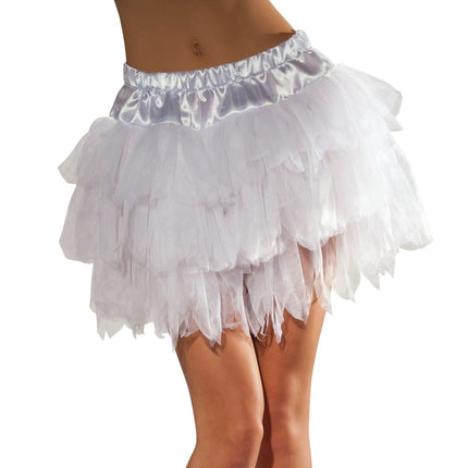 Women White Satin Tutu by Rubies Costume only at  TeeJayTraders.com - Image 2