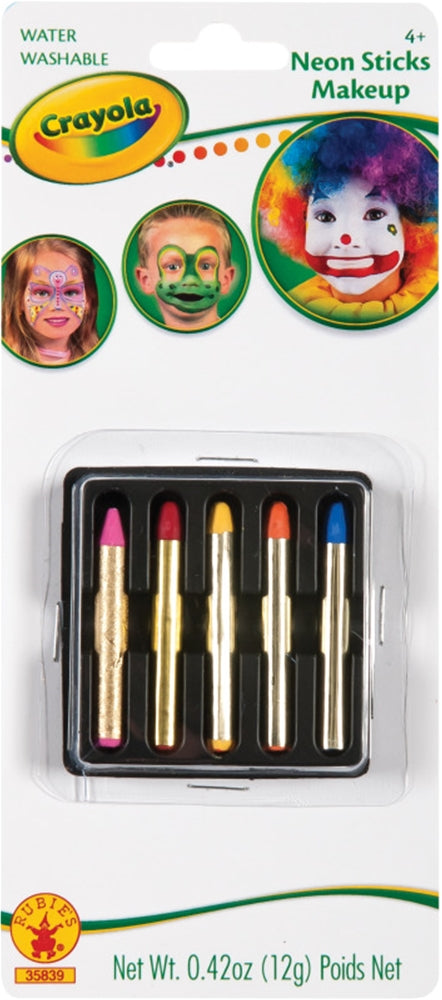 Face Paint Sticks Crayons by Rubies only at  TeeJayTraders.com