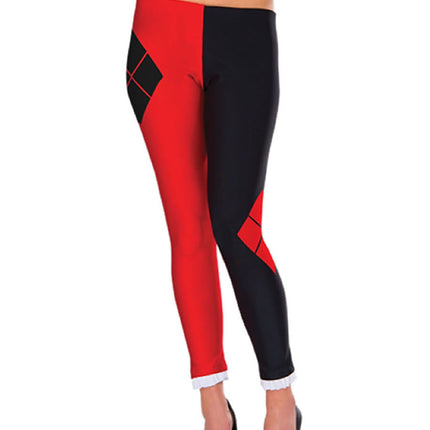 Harley Quinn Woman Leggings by Rubies Costumes only at  TeeJayTraders.com
