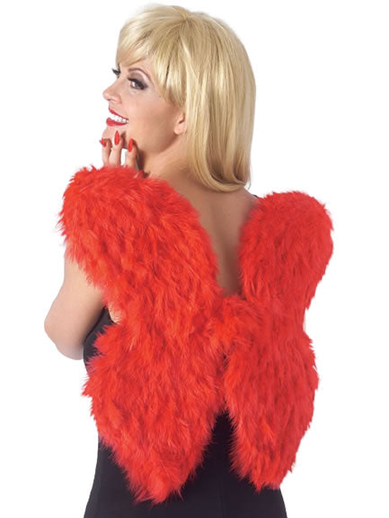 Feather Wings Red by Rubies Costumes only at  TeeJayTraders.com