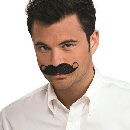 Handlebar Moustache Cowboy Men by Rubies Costumes only at  TeeJayTraders.com