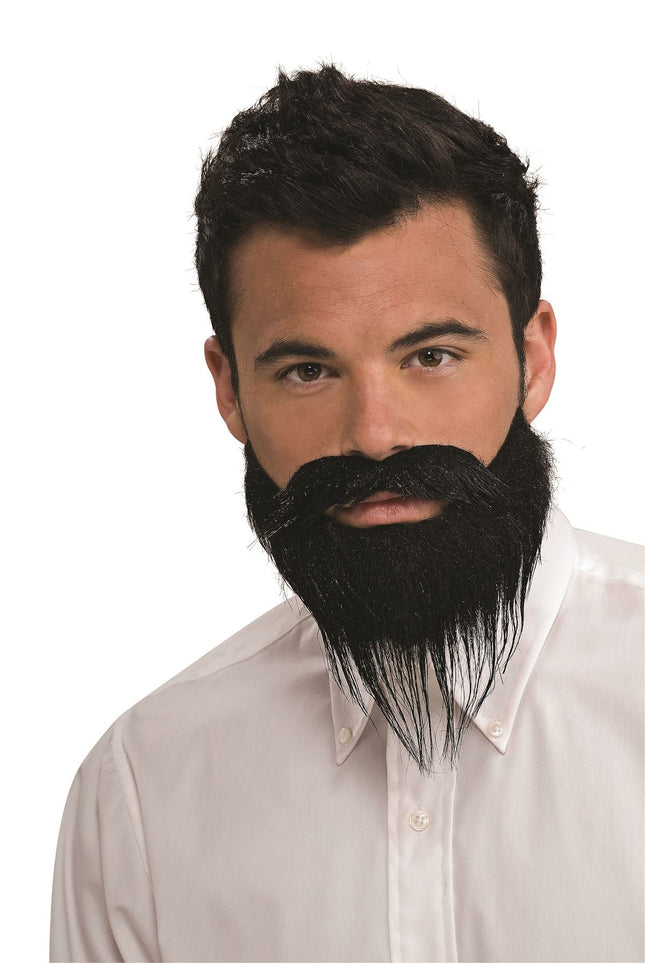 Full Beard And Moustache by Rubies Costumes only at  TeeJayTraders.com