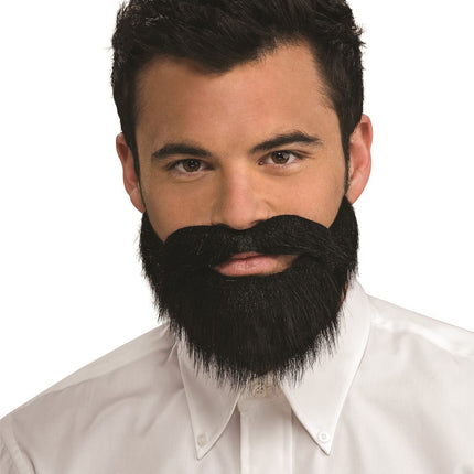 Pirate Captain Beard And Moustache by Rubies Costumes only at  TeeJayTraders.com