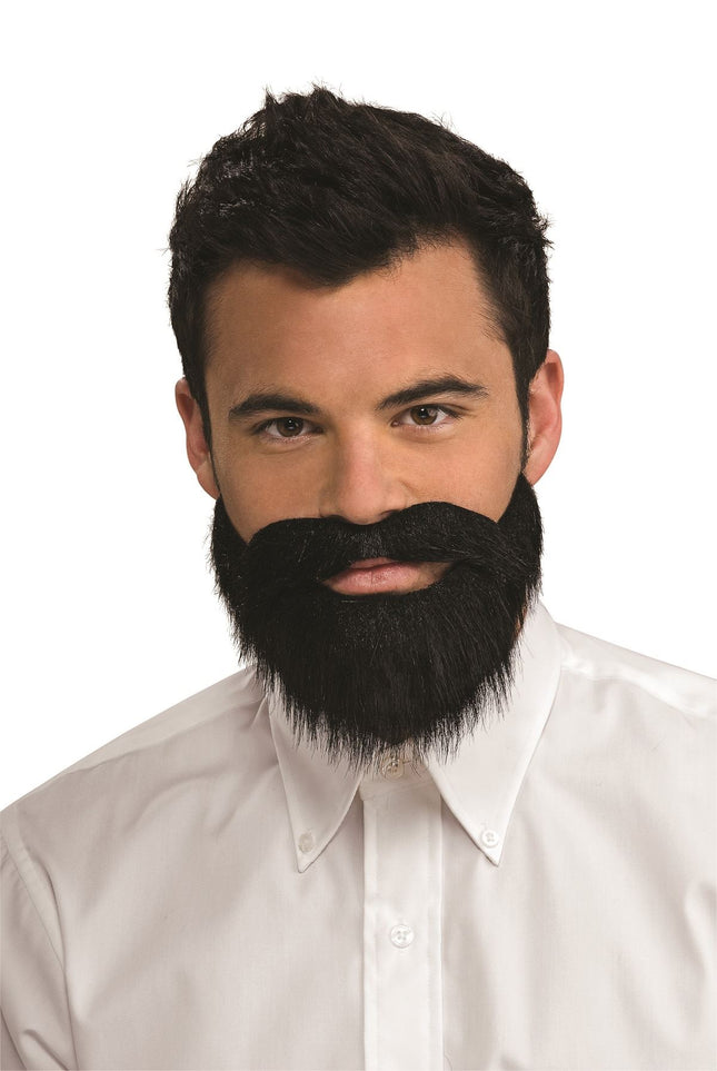 Pirate Captain Beard And Moustache by Rubies Costumes only at  TeeJayTraders.com