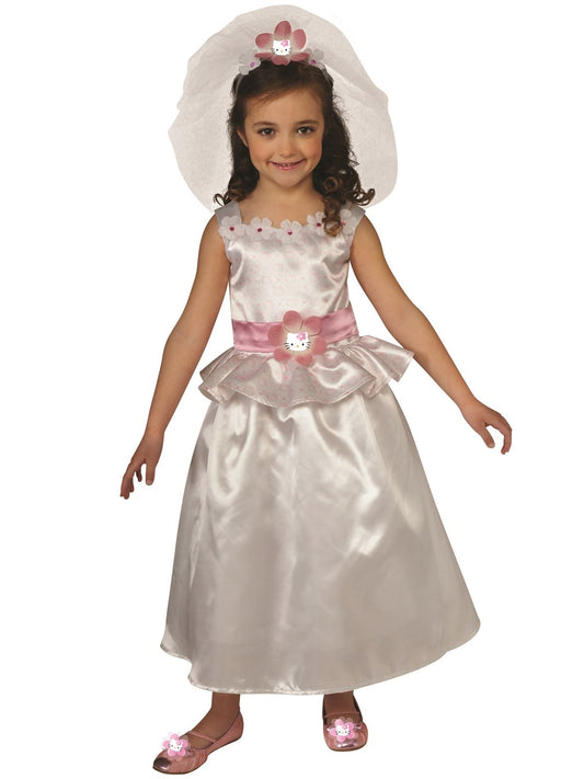 Hello Kitty Girls Bride Costume by Rubies Costumes only at  TeeJayTraders.com