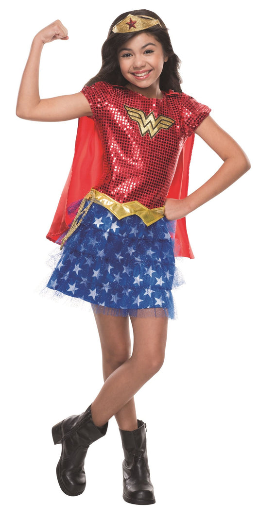 Wonder Woman Girls Costume by Rubies Costumes only at  TeeJayTraders.com