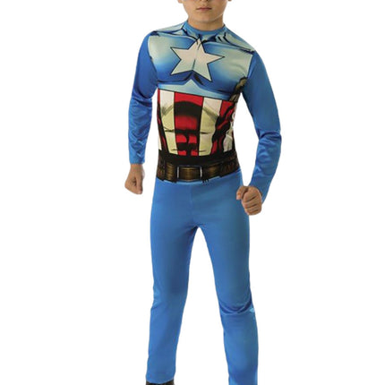 Captain America Boys Avenger Costume by Rubies Costumes only at  TeeJayTraders.com