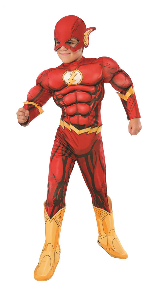 Flash 3D Muscle Chest Boys Costume by Rubies Costumes only at  TeeJayTraders.com