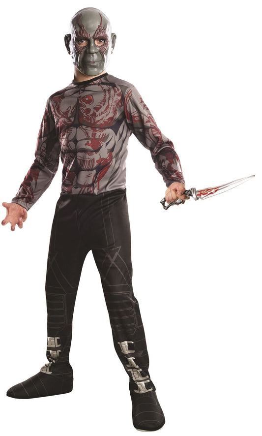 Drax  Guardians Of Galaxy Boys Costume by Rubies Costumes only at  TeeJayTraders.com