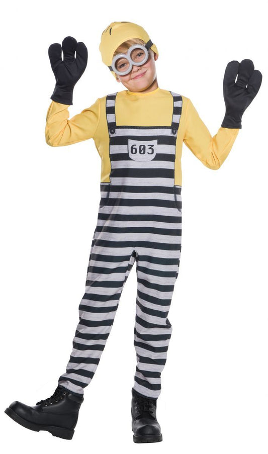 Kids Jail Minion Tom Boys Costume by Rubies only at  TeeJayTraders.com