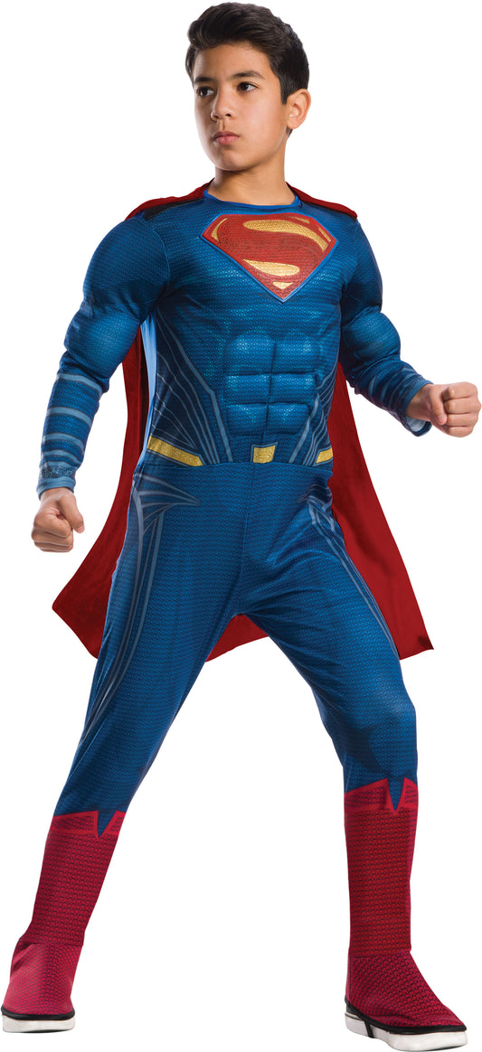 Superman Boys Deluxe Muscle Chest Costume by Rubies Costumes only at  TeeJayTraders.com