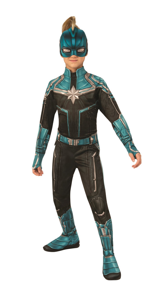 Captain Marvel Girls Kree Costume by Rubies costumes only at  TeeJayTraders.com