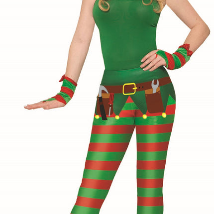 Elf Women Adult Leggings by Rubies only at  TeeJayTraders.com