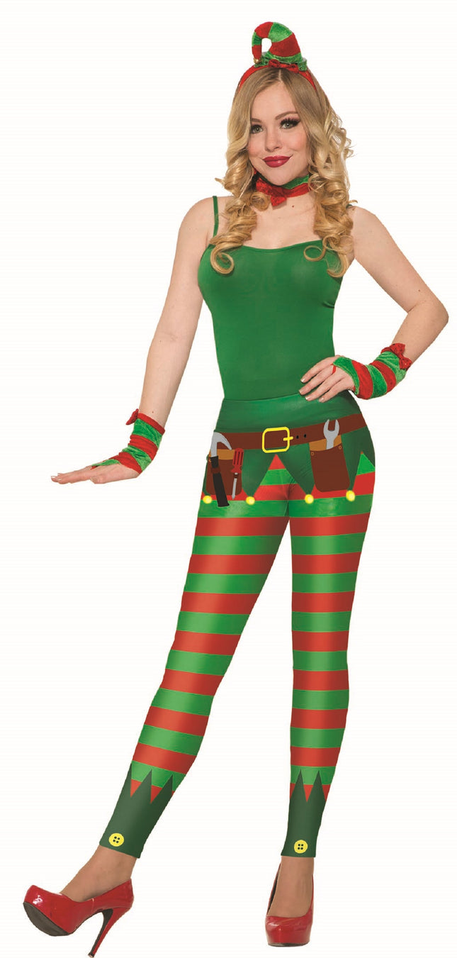 Elf Women Adult Leggings by Rubies only at  TeeJayTraders.com