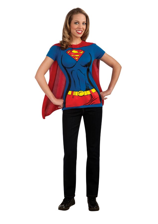 Supergirl T Shirt by Rubies Costumes only at  TeeJayTraders.com