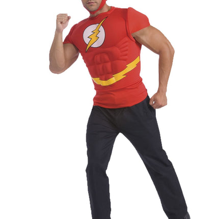 Flash Muscle Chest Men Kit by Rubies only at  TeeJayTraders.com