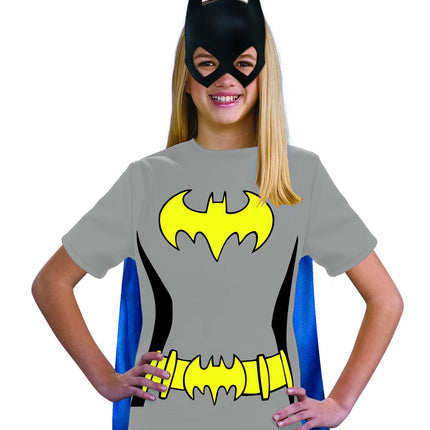 Batgirl Tween Girl Shirt Costume by Rubies only at  TeeJayTraders.com