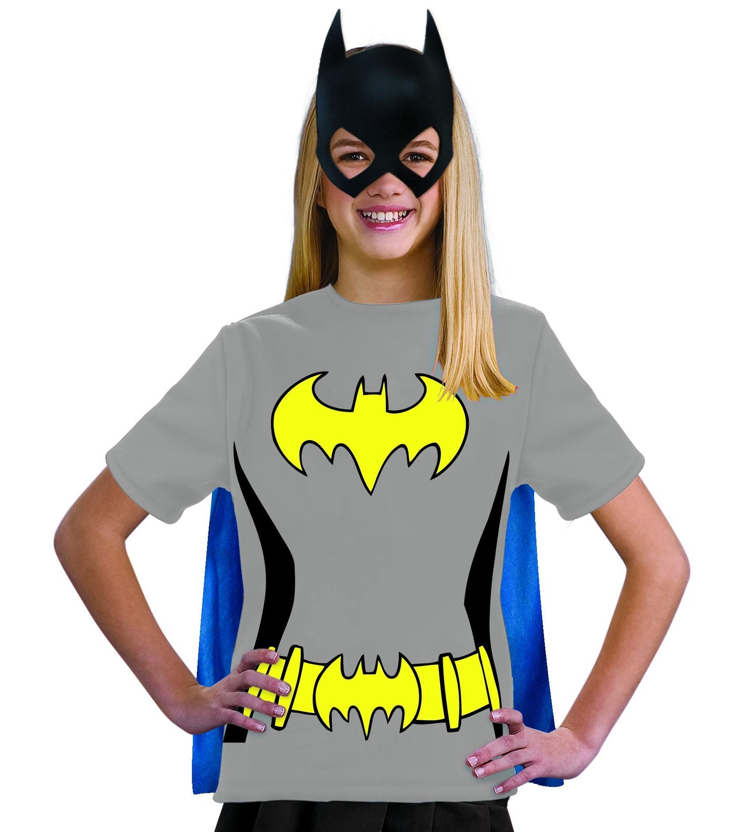 Batgirl Tween Girl Shirt Costume by Rubies only at  TeeJayTraders.com