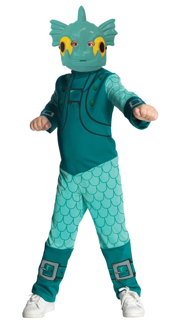 Skylanders Gill Grunt Boys Costume by Rubies costumes only at  TeeJayTraders.com