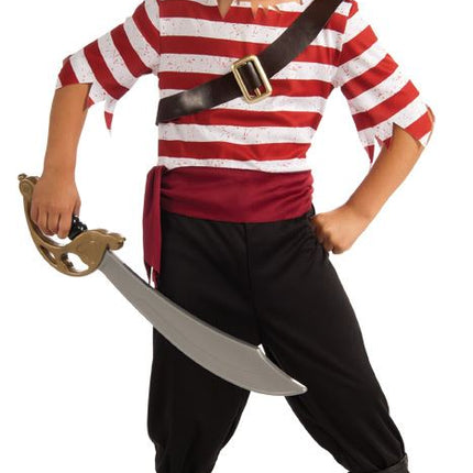 Black Jack The Pirate Boys Buccaneer Costume by Rubies Costumes only at  TeeJayTraders.com