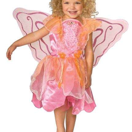 Pink Pixie Girls Fairy Costume by Rubies Costumes only at  TeeJayTraders.com
