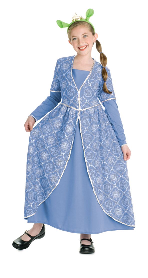 Kids Girl's Shrek The Third Princess Fiona Costume – Tee Jay Traders Kids Girl's Shrek The Third Princess Fiona Costume – Tee Jay Traders