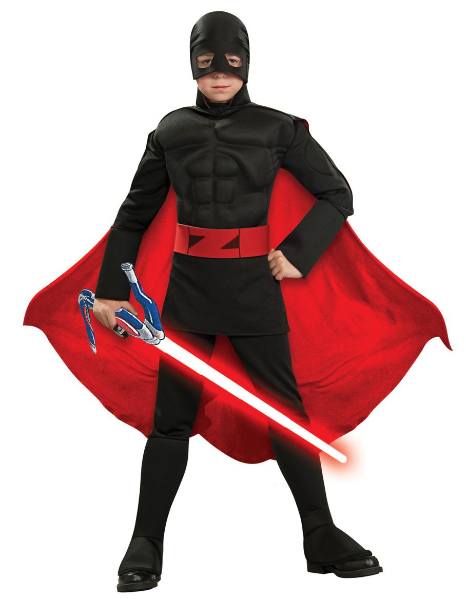 Zorro Generation Z Deluxe Zorro Boys Costume by Rubies Costumes only at  TeeJayTraders.com