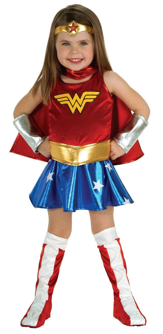 Wonder Woman Girls Toddler Costume by Rubies only at  TeeJayTraders.com