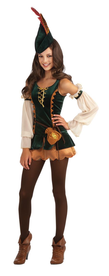 Forest Bandit Girls Costume by Rubies Costumes only at  TeeJayTraders.com