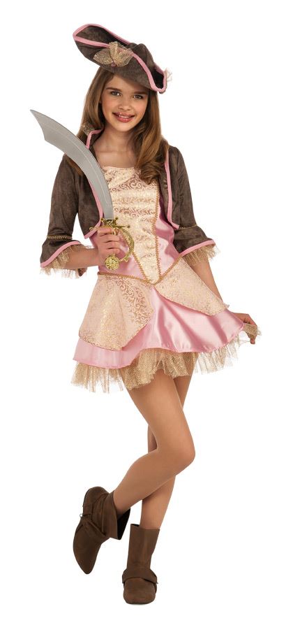 Pink Pirate Girls  Costume by Rubies Costumes only at  TeeJayTraders.com