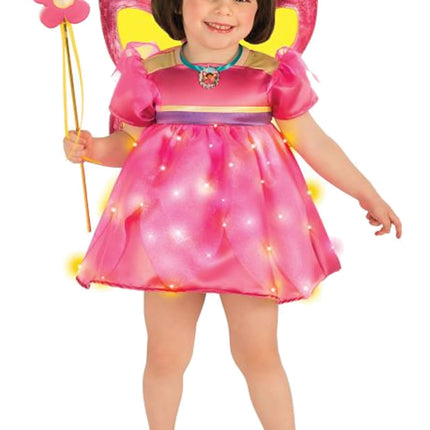 Crystal Fairy Dora Girls Costume by Rubies Costumes only at  TeeJayTraders.com