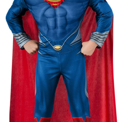 Super Man Boys Muscle Light Up Costume by Rubies only at  TeeJayTraders.com