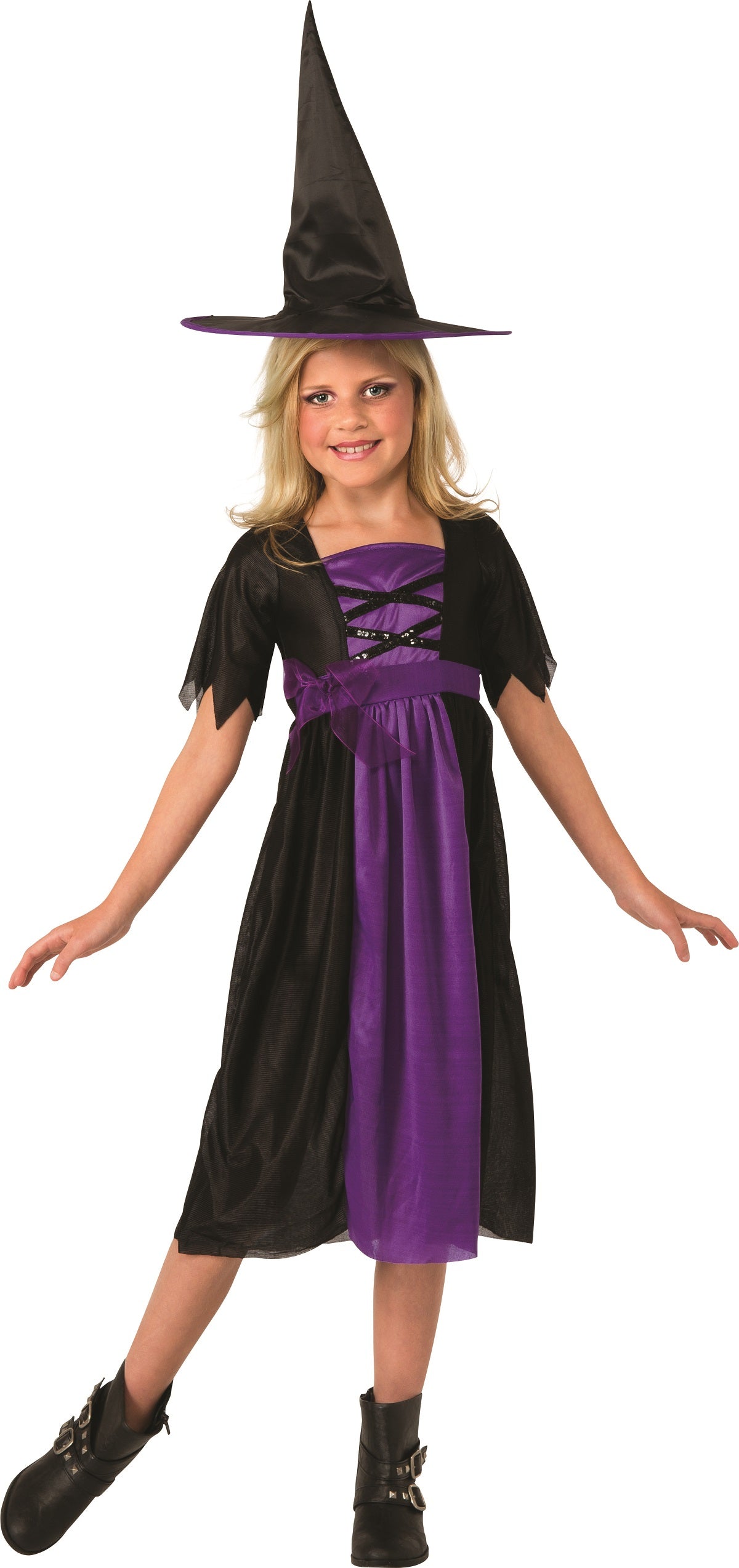 Witch Girls Halloween Costume by Halloween Resource Center only at  TeeJayTraders.com